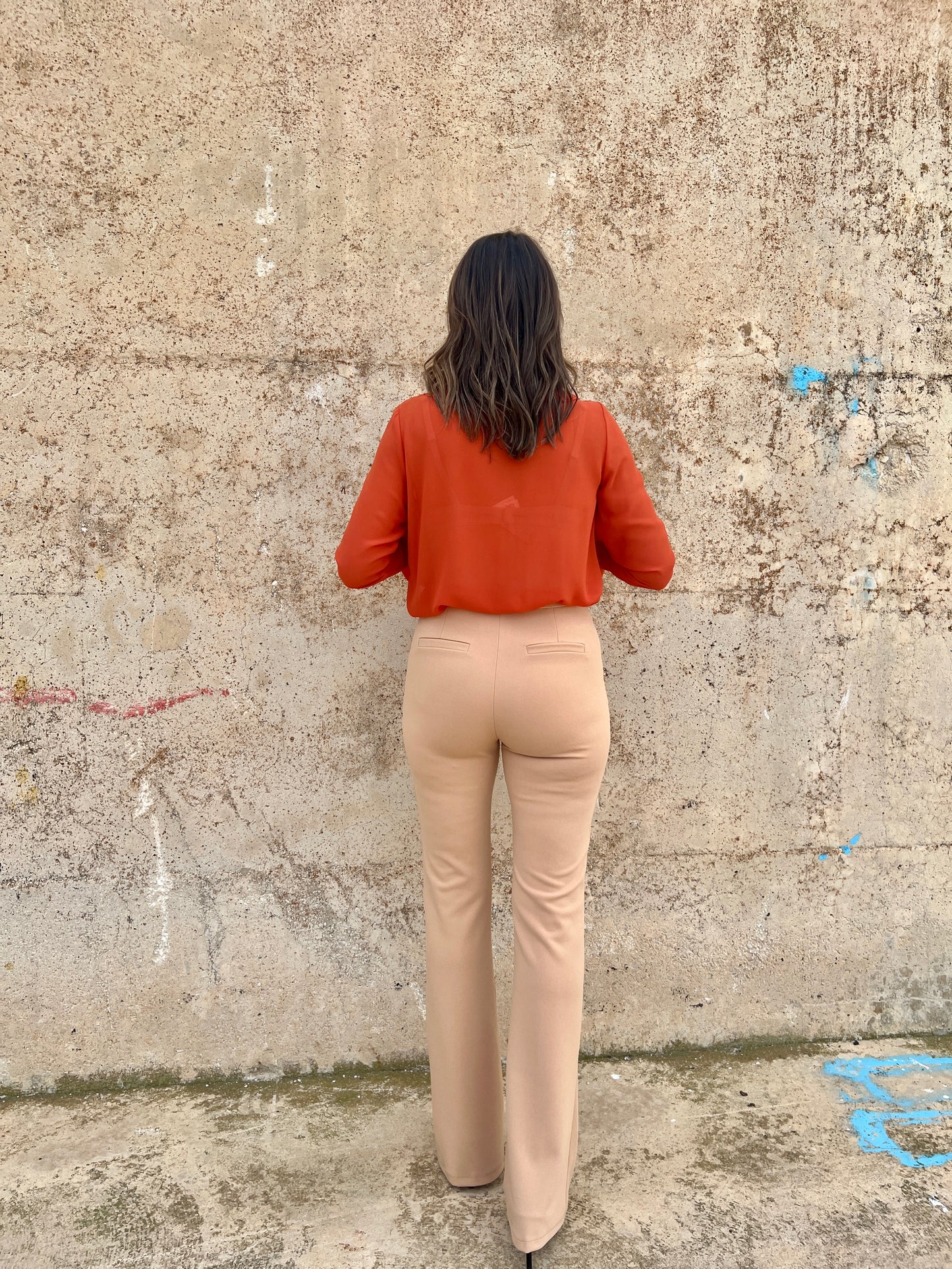 Pantalón Berta Camel